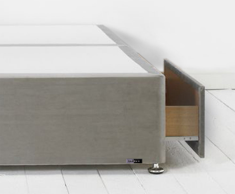 The Duet Two Drawer bottom end Divan Bed Base